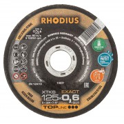 0.6 mm doorslijpschijf
